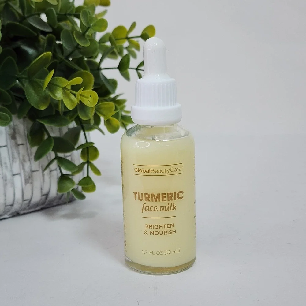 Global Beauty Care Turmeric Face Milk Brighten & Nourish Serum 1.7 fl oz / 50 mL